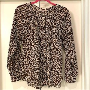 Leopard Blouse